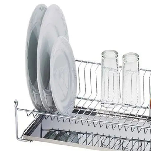 PORTA PRATOS AÉREO FIXO COM BANDEJA INOX 2096 SCHMITT