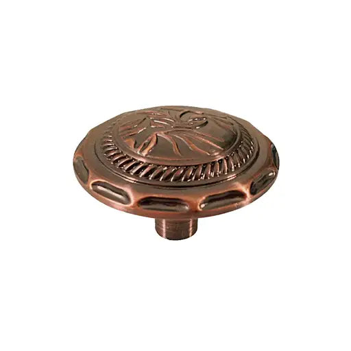 PUXADOR COLONIAL-131 34MM COBRE VELHO