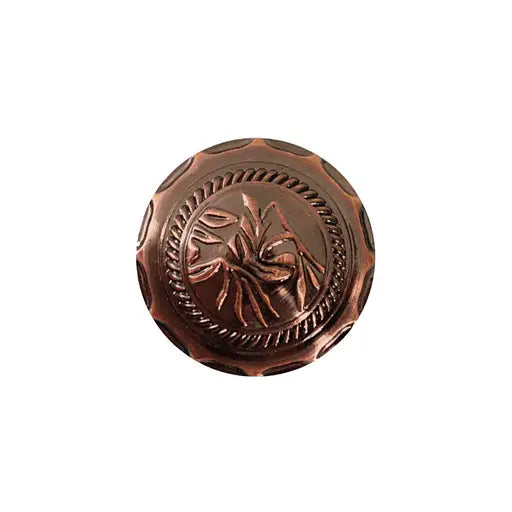 PUXADOR COLONIAL-131 34MM COBRE VELHO