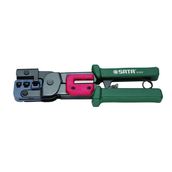 ALICATE CRIMPADOR CONECTOR MODULAR 9" ST91109ST SATA