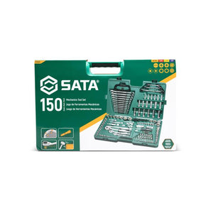 JOGO DE FERRAMENTAS MANUAIS COM 150 PEÇAS ST09510L SATA