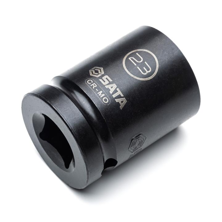 JOGO DE SOQUETES DE IMPACTO PAREDE FINA THINWALL 1/2" 10-24MM COM 14 PEÇAS ST34397T SATA