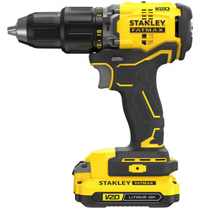 KIT PARAFUSADEIRA/FURADEIRA 20V COM 100 PEÇAS SBD715C2KA-BR STANLEY