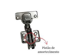 DOBRADIÇA TN SLOW ALTA COMPLETA