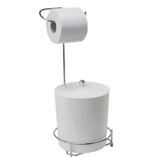 PAPELEIRA COM LIXEIRA MÔNACO CROMADO 2511 SCHMITT