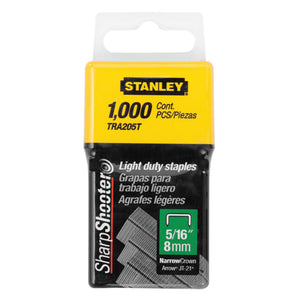 GRAMPO PARA GRAMPEADOR MANUAL 5/16" TR45 TRA205T 1000 PEÇAS STANLEY