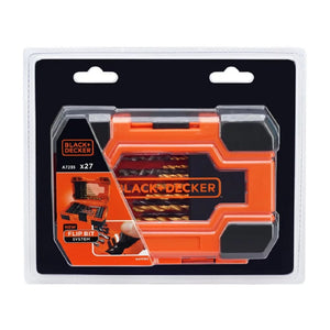 JOGO DE FURAR / PARAFUSAR COM 27 PEÇAS A7235-XJ BACK & DECKER