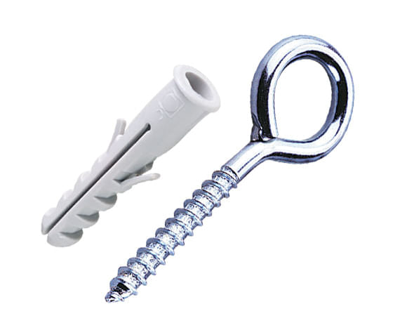 CONJUNTO  PITÃO COM BUCHA 6MM 4 PEÇAS 7122 BEMFIXA