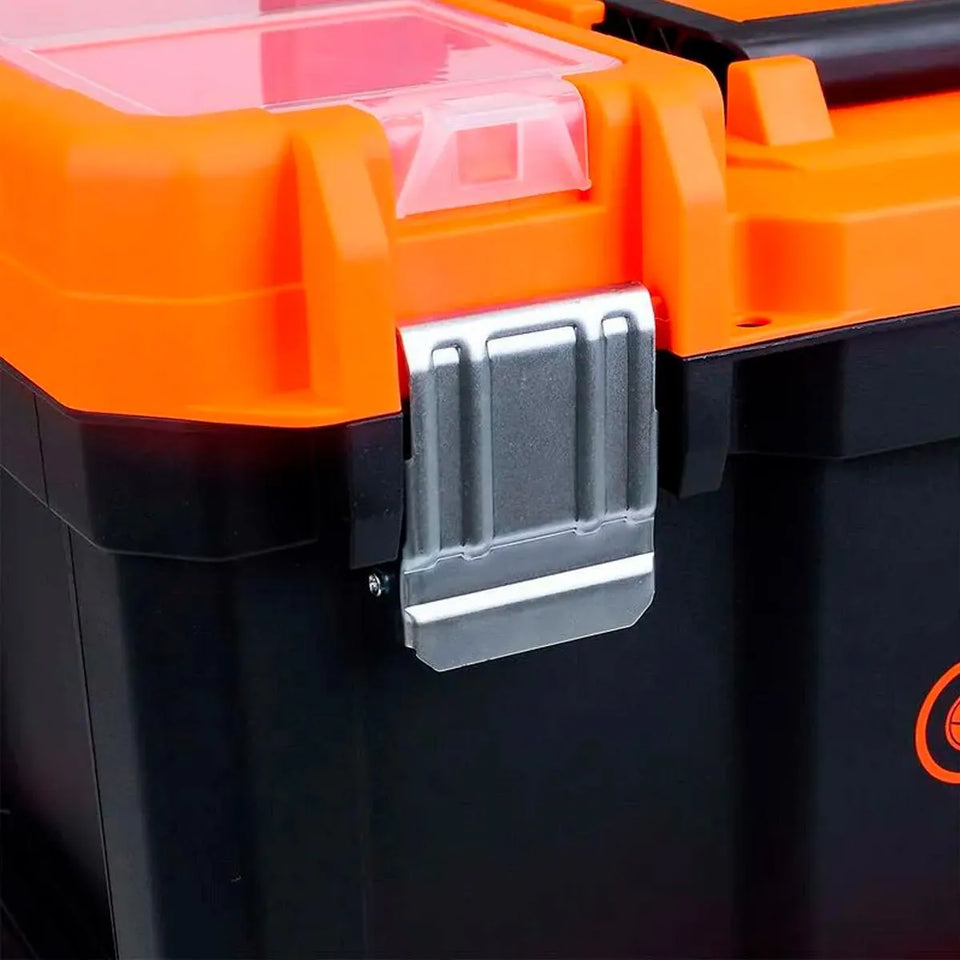 CAIXA DE FERRAMENTAS MODULAR 3X1 COM RODAS TACTIX AMATOOLS