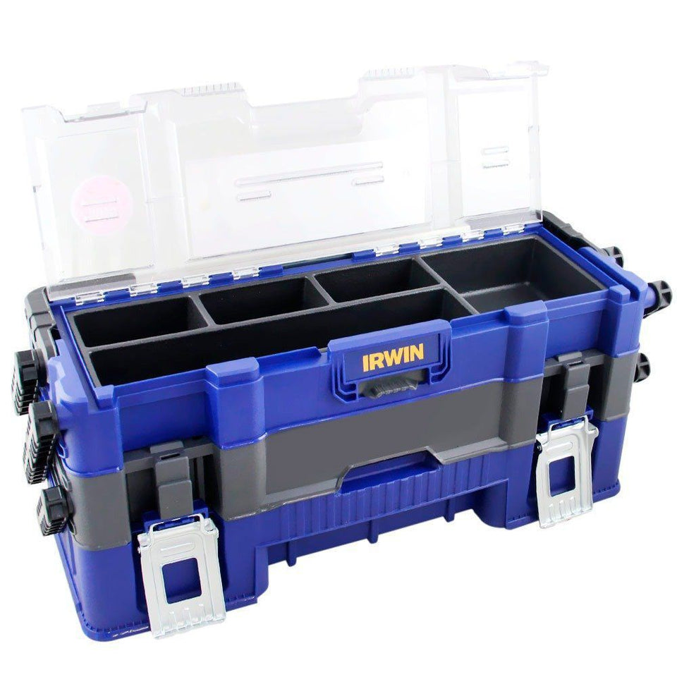 CAIXA PLASTICA PARA FERRAMENTAS 20" SANFONADA 3 GAVETAS 1903057 IRWIN