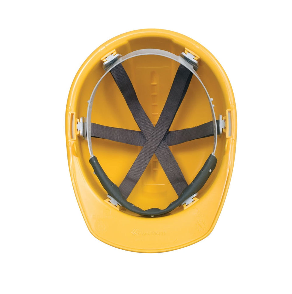 CAPACETE SEGURANÇA AMARELO CARBOGRAFITE