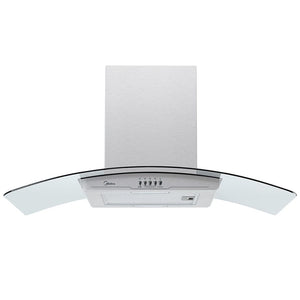 COIFA DE PAREDE VIDRO 90CM RGA902 220V MIDEA