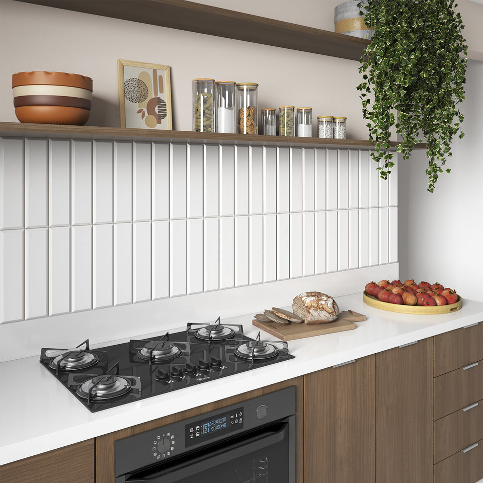 FOGÃO COOKTOP 5Q GÁS MESA DE VIDRO  PRETO 1642(6985) BIVOLT FISCHER