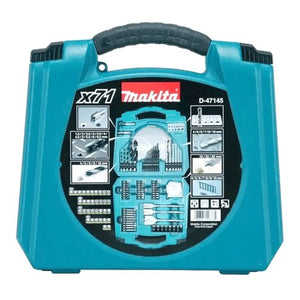 CONJUNTO DE BITS E BROCAS COM 71 PEÇAS MAKITA