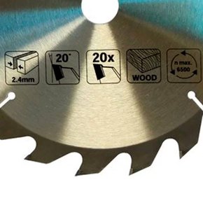 DISCO DE SERRA CIRCULAR 235MM 20 DENTES D-15811 MAKITA