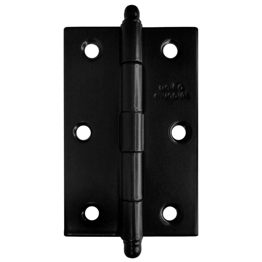 DOBRADIÇA AÇO LEVE 2"X1.1/2"  PRETO 621506 COM 3 UNIDADES UNIÃO MUNDIAL