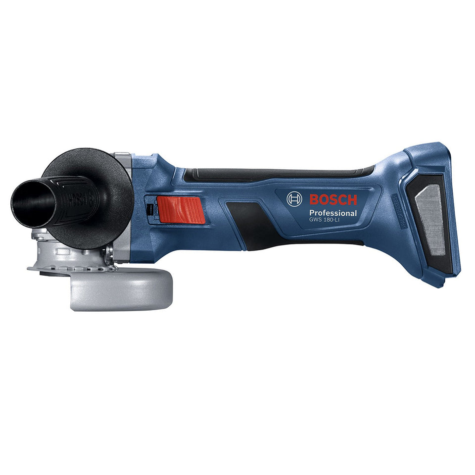 ESMERILHADEIRA ANGULAR BATERIA 18V GWS180LI 06019H90E0 SEM BATERIA SEM CARREGADOR BOSCH