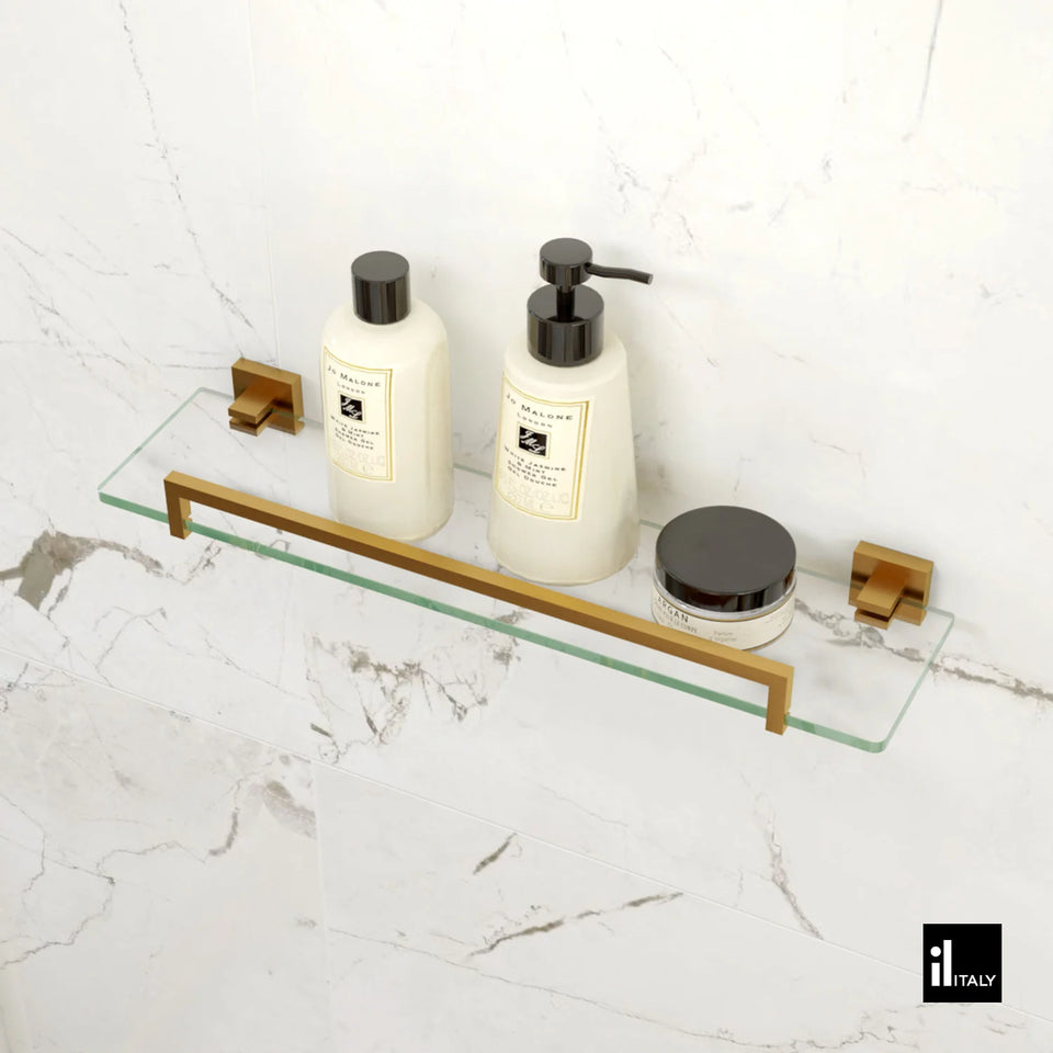 PORTA SHAMPOO ETERNA INOX GOLD 500MM 21543 ITALY LINE
