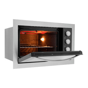 FORNO ELÉTRICO DE EMBUTIR FISCHER FIT LINE 48L 220V 34493(95486)