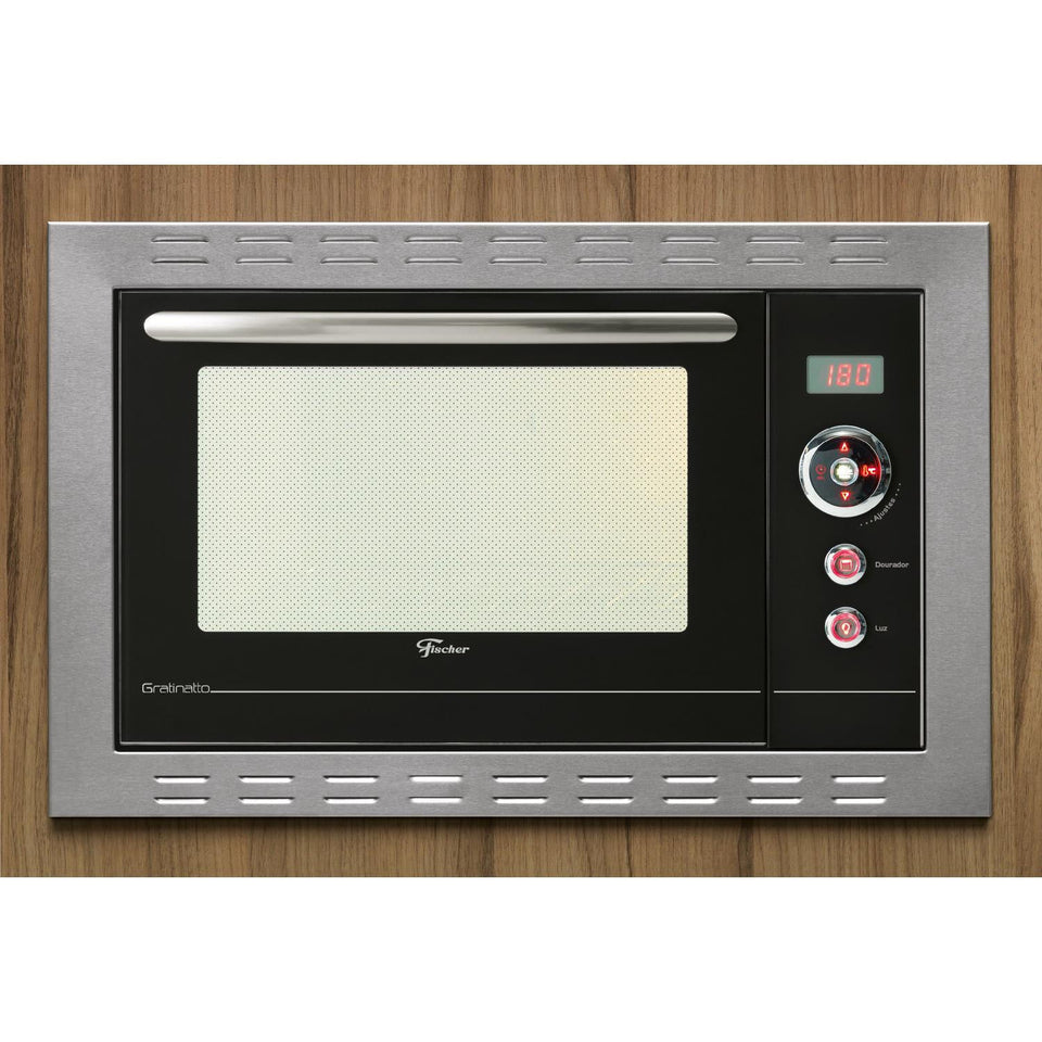 FORNO ELÉTRICO GRATINATTO EMBUTIR 44L FRONTAL INOX 26819(58805) 220V FISCHER