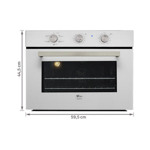 FORNO ELÉTRICO INFINITY DE EMBUTIR 50L BRANCO 15740(19297) 220V FISCHER