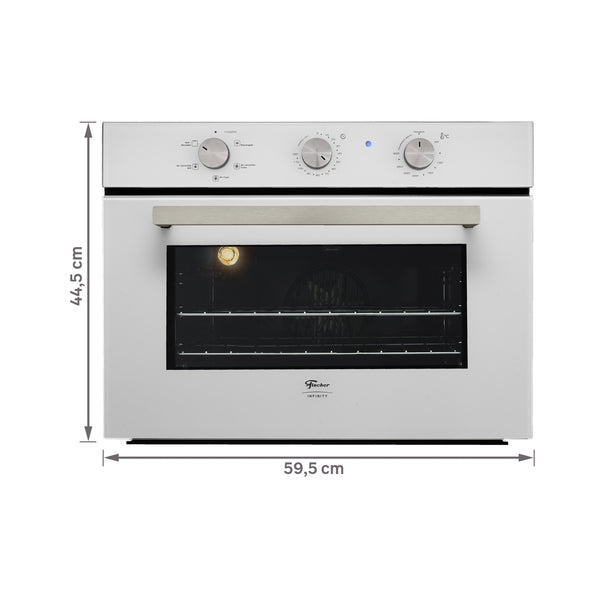 FORNO ELÉTRICO INFINITY DE EMBUTIR 50L BRANCO 15740(19297) 220V FISCHER