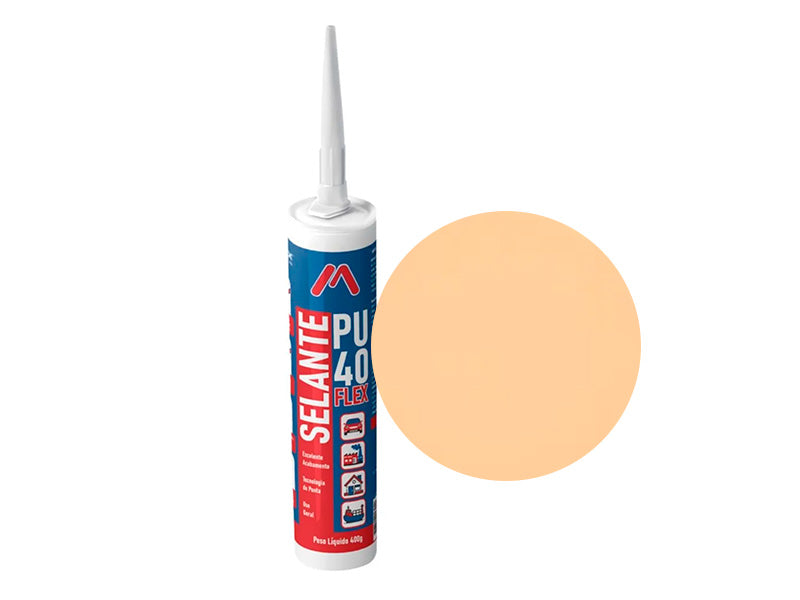 SILICONE/SELANTE POLIURETANO BEGE 400 GRAMAS MASTIFLEX