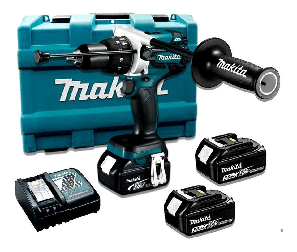 PARAFUSADEIRA/FURADEIRA DE IMPACTO 18V DHP481RFE MAKITA