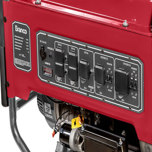 GERADOR DE ENERGIA BRANCO B4T 12000E 13KVA MONOFÁSICO