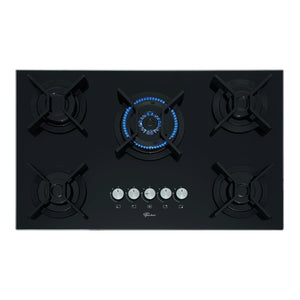 FOGÃO COOKTOP 5Q TRIPLA CHAMA INFINITY GÁS MESA VIDRO - PRETO 26298.57077 FISCHER