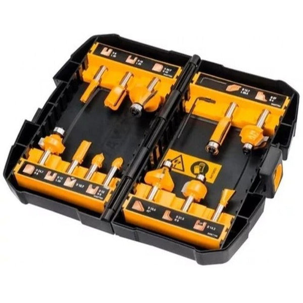 JOGO DE FRESAS 80MM COM 12 PEÇAS DW90016-LA DEWALT
