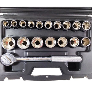 JOGO DE SOQUETE ESTRIADO 23 PEÇAS 86-531 STANLEY