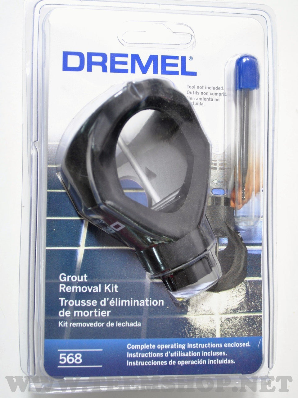 KIT REMOVEDOR REJUNTE 26150568AB DREMEL