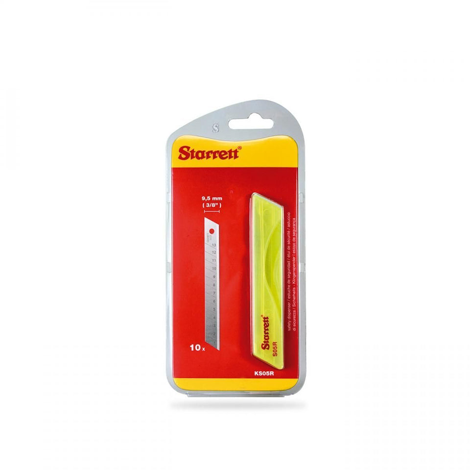 LÂMINA REPOSIÇÃO PARA ESTILETES 9MM KS05R STARRETT