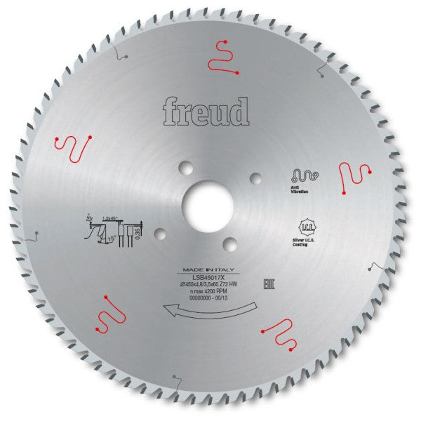 DISCO DE SERRA CIRCULAR 250X42X60Z TRAPEZOIDAL LSB25003X FREUD