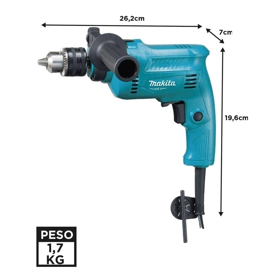 FURADEIRA DE IMPACTO 1/2'' M0801B 500W 220V MAKITA