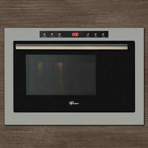 FORNO MICRO-ONDAS DE EMBUTIR 25L COM DOURADOR INOX 25378(55522) 220V FISCHER