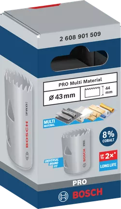 SERRA COPO MULTIFUNCIONAL COBALT 43MM 2608901509 BOSCH