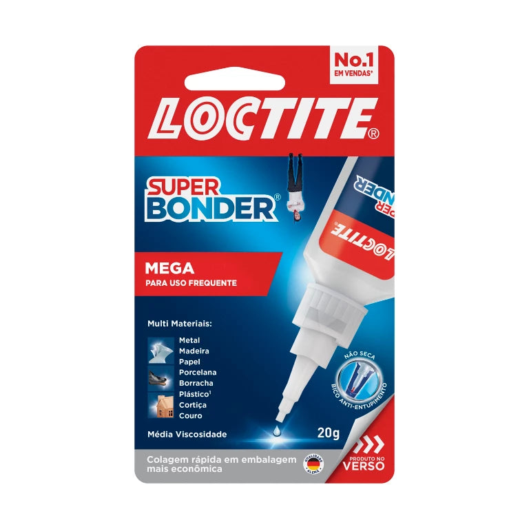 COLA SUPER BONDER MEGA 20G LOCTITE