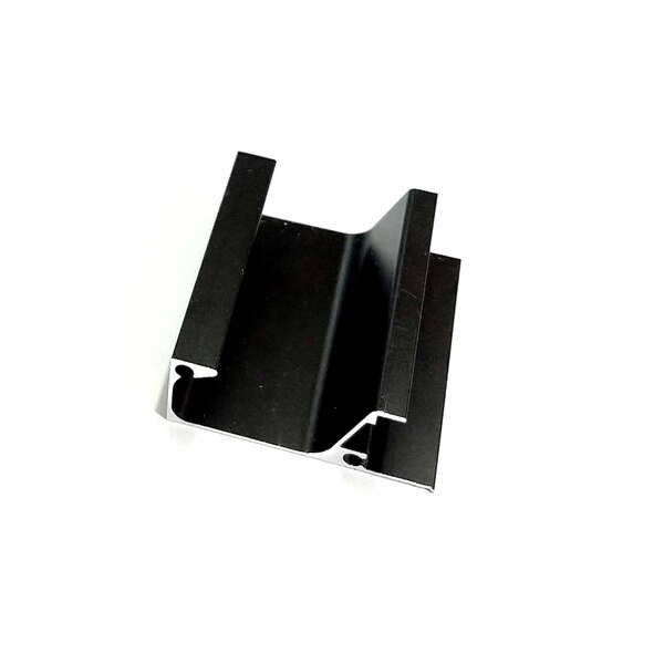 PERFIL PUXADOR PGM023 PARA PERFIL 15MM PRETO 6 METROS GMAD