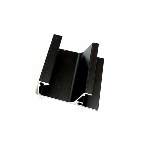 PERFIL PUXADOR PGM024 PARA PERFIL 18MM PRETO 6 METROS GMAD