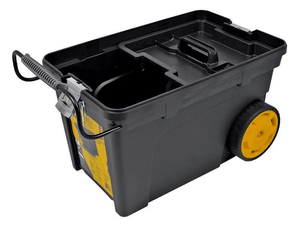 CAIXA PLÁSTICA PARA FERRAMENTAS COM RODAS 53LT STST33027 STANLEY