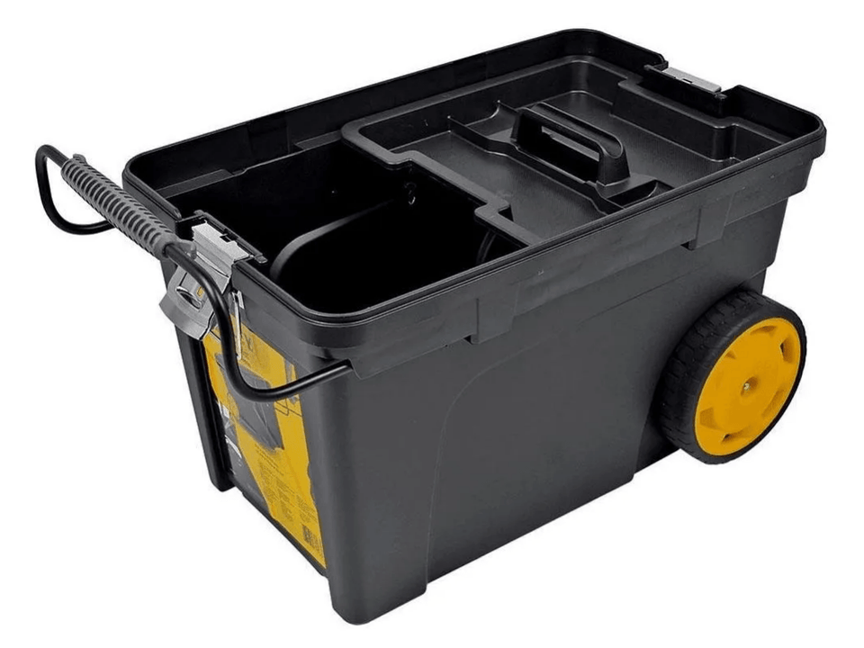 CAIXA PLÁSTICA PARA FERRAMENTAS COM RODAS 53LT STST33027 STANLEY