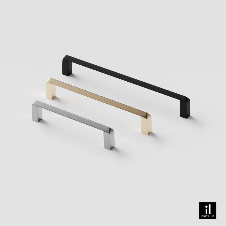 PUXADOR LIVERI-IL955 160MM PRETO