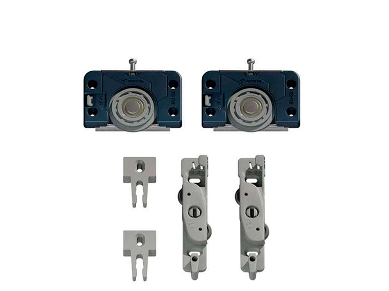 KIT RO62 4032 1 PORTA 60KG SOBREPOR COM GUIA UNIVERSAL 18454 ROMETAL