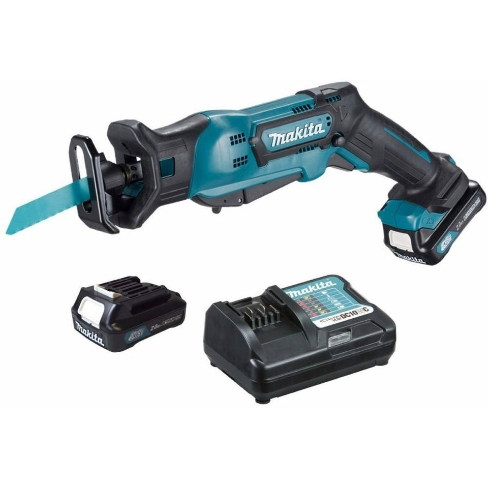 SERRA SABRE À BATERIA 12V JR105DSAE COM 2 BATERIAS MAKITA
