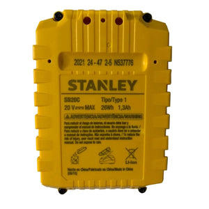BATERIA 20V LÍTIO-ION 1,3AH SB20C-B2 STANLEY