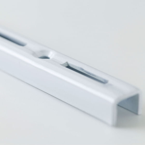 TRILHO AÇO FICO BRANCO 50CM 6000050503